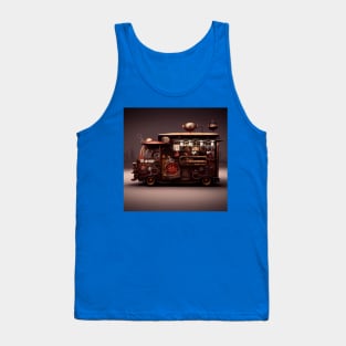 Steampunk Tokyo Ramen Food Truck Tank Top